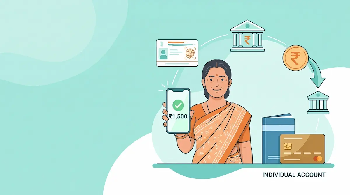 Ladki Bahin Yojana joint account DBT fix — switch to individual account